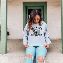 Load image into Gallery viewer, Created with a Purpose Butterfly Sweatshirt