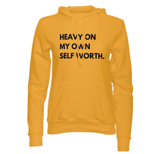 Load image into Gallery viewer, Heavy On My Own Self Worth Hoodie
