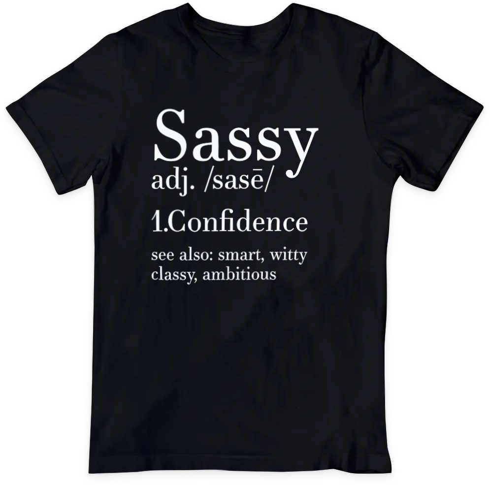 Sassy (Black/White)